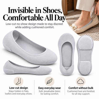 Double-Cushion Socks – Padded Ball & Heel