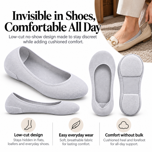 Double-Cushion Socks – Padded Ball & Heel